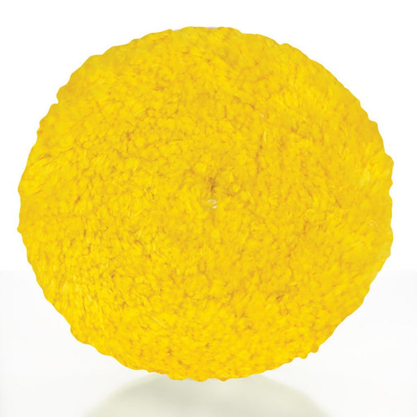 8.5'' x 1.5'' Lake Country Double Sided Yellow Wool Polishing Pad