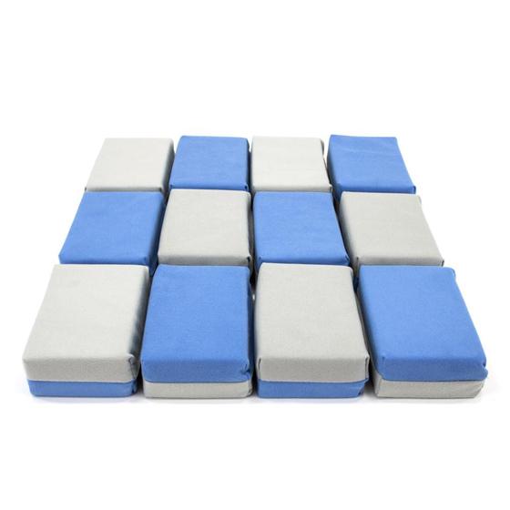 Autofiber Thick Microsuede Coating Applicator Sponge with Plastic Barrier