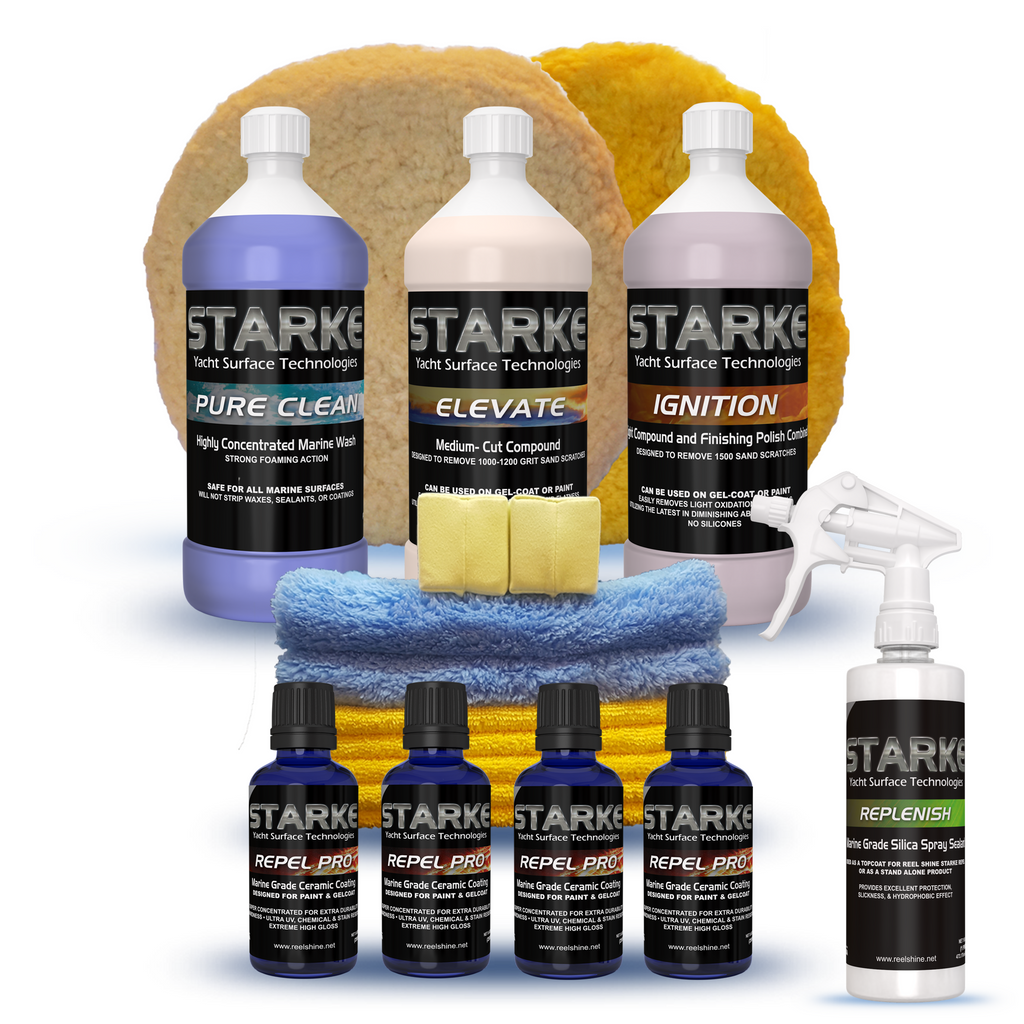 50' Repel Pro Ceramic Coating New Boat Kit
