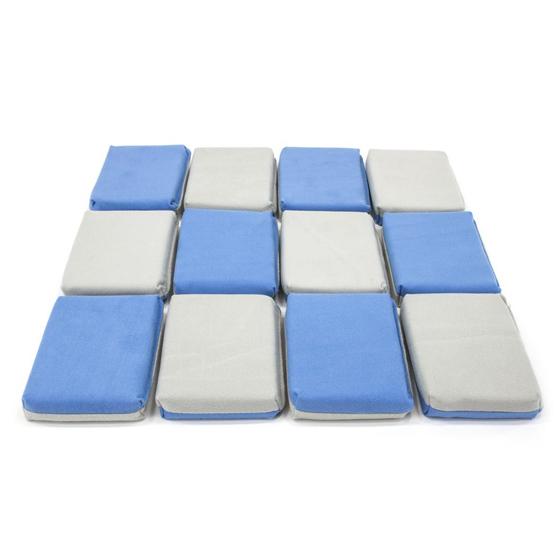 Autofiber Thin Microsuede Coating Applicator Sponge with Plastic Barrier